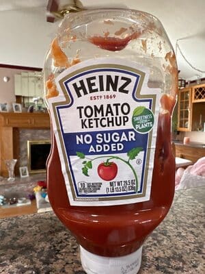Heinz Tomato Ketchup Zero Sugar Added