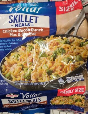 Birds Eye Voila Chicken Bacon Ranch Mac & Cheese Skillet