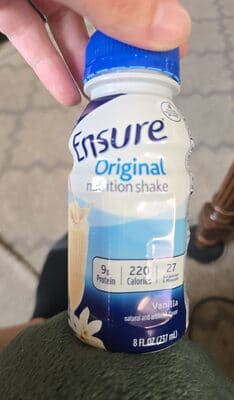 Ensure Original nutrition shake
