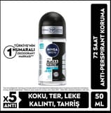 Nivea Men Erkek Roll-On Deodorant Black & White Invisible Fresh 50 ml