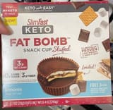 Slimfast Keto Fat Bomb Snack Cup Stuffed
