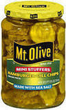Mt. Olive Mini stuffers hamburger dill chips