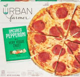 Urban Farmer Pepperoni pizza with veggie crust