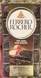 Ferrero Rocher Dark Chocolate bar with hazelnut and cocoa filling