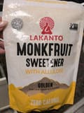 Lakanto monkfruit sweetener w allulose Golden