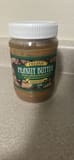 Trader Joe's PEANUT BUTTER from unblanched peanuts UNSALTED STIR