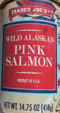 Restaurant Item Wild Alaskan Pink Salmon