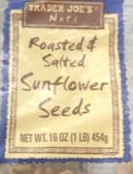 Trader Joe's Roasted & Salted Sunflower Seeds