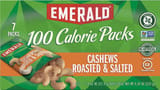 Emerald Calories cashews roasted and salted