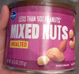Kroger Unsalted mixed nuts
