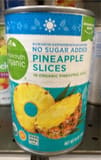 Simple Truth Organic Pineapple Slices - No Sugar Added
