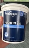 Kroger Protein 25 g plain yogurt