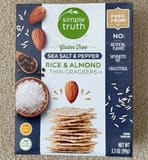 Simple Truth Rice & Almond Sea &Salt Crackers