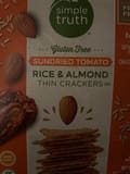 Simple Truth Rice and almond crackers