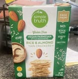 Simple Truth Rice & almond thin crackers