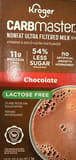 Kroger Chocolate Carbmaster Nonfat Ultra Filtered Milk