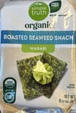 Simple Truth Organic roasted seaweed snack wasabi