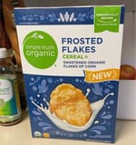 Simple Truth Frosted Flakes cereal
