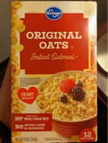 Kroger Original Oats Instant Oatmeal