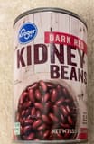 Kroger Dark Red Kidney Beans