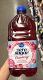 Kroger Zero Sugar Cranberry Juice Cocktail