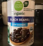 Simple Truth Black Beans organic Low Sodium
