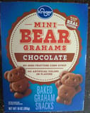 Kroger Mini Bear Grahams Chocolate