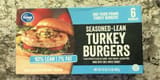 Kroger Seasoned Lean Turkey Burgers