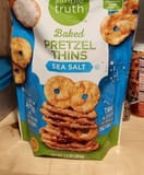 Simple Truth Baked pretzel thins