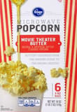 Kroger Microwave Popcorn