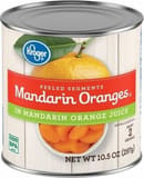 Kroger Lite mandarin orange peeled segments