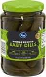 Kroger Whole kosher baby dills