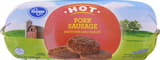 Kroger Hot pork sausage roll