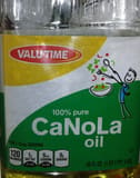 Valu Time 100% Pure Canola Oil