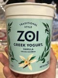 Zoi Traditional Style Zoi Greek Yogurt Vanilla