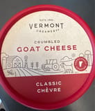 Vermont Creamery Crumbled Goat Cheese Classic Chèvre