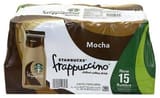 Starbucks Frappuccino coffee drink bottles