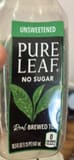 PURE LEAF Real Brewed Tea UNSWEETENED NO SUGAR