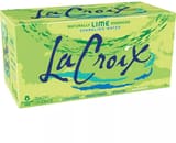 La Croix Natural lime flavored sparkling water, lime