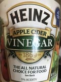 Heinz Vinegar apple cider imp