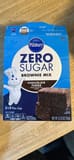 Pillsbury Zero Sugar Brownie Mix Chocolate Fudge