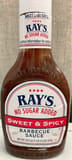 Ray's No Sugar Added Sweet & Spicy Barbecue Sauce