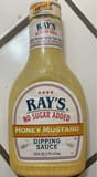 Ray's Honey Mustard Flavored Dipping Sauce