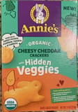 Annie's Hidden Veggies Cheesy Cheddar Baked Crackers