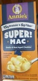 Annie's SUPER! MAC Shells & Real Aged Cheddar