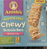 Annie's Chewy Granola Bars Birthday Cake