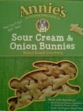 Annie's Homegrown Sour cream & onion bunnies