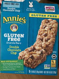 Annie's Gluten Free Double Chocolate Chip Granola Bars