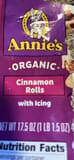 Annie's Cinnamon Rolls with Icing