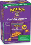 Annie's Organic cheddar bunnies baked snack crackers